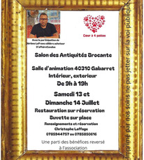 Gabarret - Salon des antiqauires - 13 & 14 Juillet