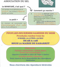 Gabarret - Repair'café - 8 Mars