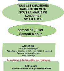 Gabarret - Repair café - 11 Juillet