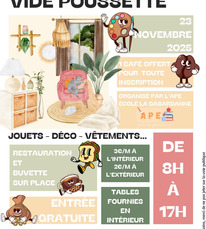 Gabarret - Vide grenier & Vide poussette - 23 Novembre