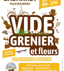 Gabarret - Vide grenier et fleurs - 19 Octobre
