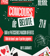 Herré - Concours de belote - 28 Août