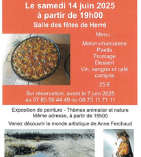 Herré - Exposition & Paella - 14 Juin