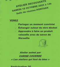 Hontanx - Atelier découverte zéro déchet - 18 Octobre