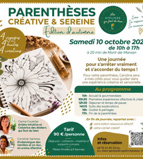 Hontanx - Parenthèses créatives & sereine - 10 Octobre