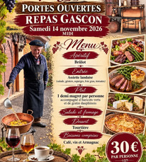 Hontanx - Repas gascon - 14 Novembre