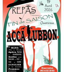 Lubbon - Repas de la chasse - 19 Avril