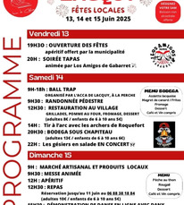 Lacquy - Fêtes locales - 13 au 15 Juin