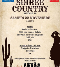 Lacquy - Soirée Country - 22 Novembre