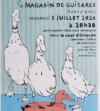 Labastide d'Armagnac - Concert Magasin de guitares - 3 Juillet