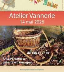 Labastide d'Armagnac - Atelier vannerie - 14 Mai