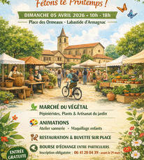 Labastide d'Armagnac - C'est tout vert fêtons le printemps - 5 Avril