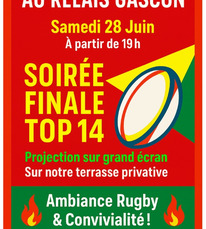 Labastide d'Armagnac - Diffusion Finale Top 14 - 28 Juin
