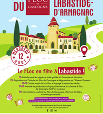 Labastide d'Armagnac - Fête du Floc (affiche) - 12 Août