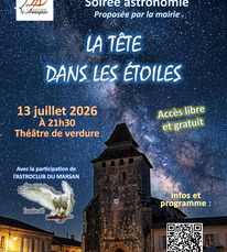 Labastide d'Armagnac - La tête dans les étoiles - 13 Juillet