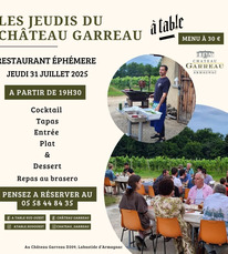 Labastide d'Armagnac - Les jeudis du Château Garreau - 31 Juillet