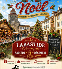 Labastide d'Armagnac - Marché de Noël - 5 Décembre