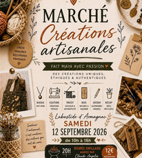 Labastide d'Armagnac - Marché de créations artisanales - 12 Septembre