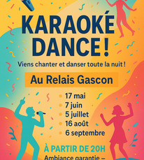 Labastide d'Armagnac - Soirées Karaoké Dance - 17 Mai