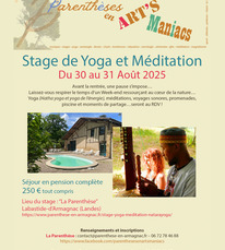 Labastide d'Armagnac - Parenthèses en Art's Maniacs - 30 & 31 Août