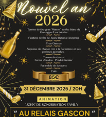 Labastide d'Armagnac - Repas dansant - 31 Décembre