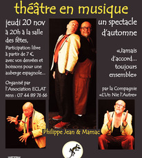 Labastide d'Armagnac - Théâtre en musique - 20 Novembre