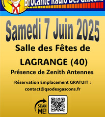 Lagrange - Brocante QSO des Gascons - 7 Juin