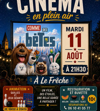 Le Frêche - Ciné plein air - 11 Août
