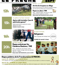 Le Frêche - Route de la Transhumance - 21 Septembre