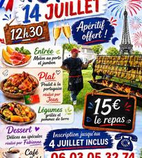 Lencouacq - Repas - 14 Juillet