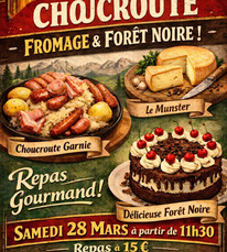 Lencouacq - Repas Choucroute - 28 Mars