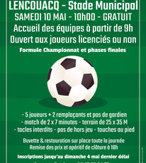 Lencouacq - Tournoi Foot Five - 10 Mai