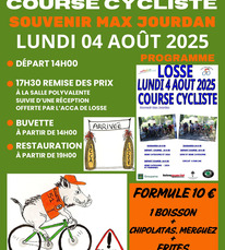 Losse - Course cycliste - 4 Août