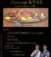 Losse - Choucroute royale - 14 Février