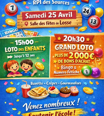 Losse - Loto - 25 Avril