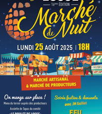 Losse - Marché de nuit - 25 Août