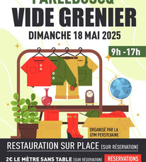Parleboscq - Vide grenier - 18 Mai
