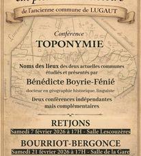 Retjons - Conférence toponymie - 7 Février