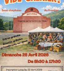 Retjons - Vide grenier - 26 Avril