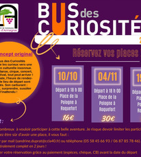 Roquefort - Bus des curiosités - 10 Octobre
