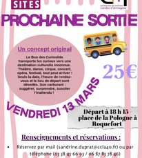 Roquefort - Bus des curiosités - 13 Mars