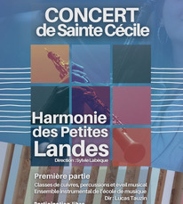 Roquefort - Concert de la Ste Cécile - 20 Novembre