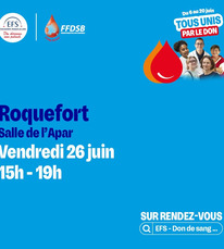 Roquefort - Don de sang - 26 Juin