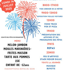 Roquefort - Fête du 14 Juillet - 14 Juillet