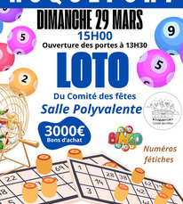 Roquefort - Loto - 29 Mars