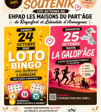 Roquefort & Sarbazan - Galop'âge & Loto - 24 & 25 Octobre