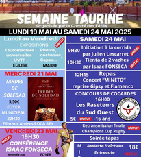 Roquefort - Semaine taurine - 19 au 24 Mai