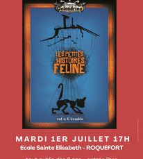 Roquefort - Spectacle les petites histoires félines - 1er Juillet