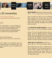 Roquefort - Un dimanche au cinéma (Programme) - 23 Novembre