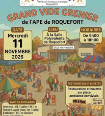 Roquefort - Vide greniers - 11 Novembre
